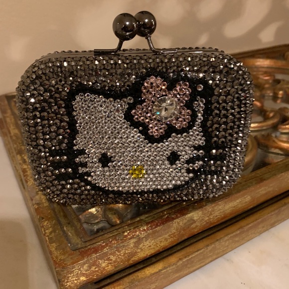 Hello Kitty Handbags - Rare bling hello kitty clutch